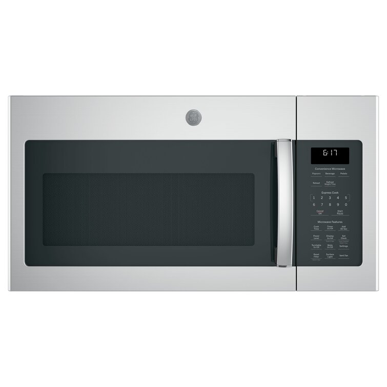 GE Appliances 1.7 Cubic Feet Over-The-Range Microwave